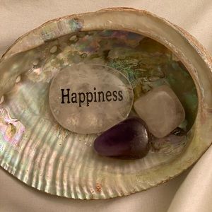 Rose Quartz “Happiness” Worry Stone